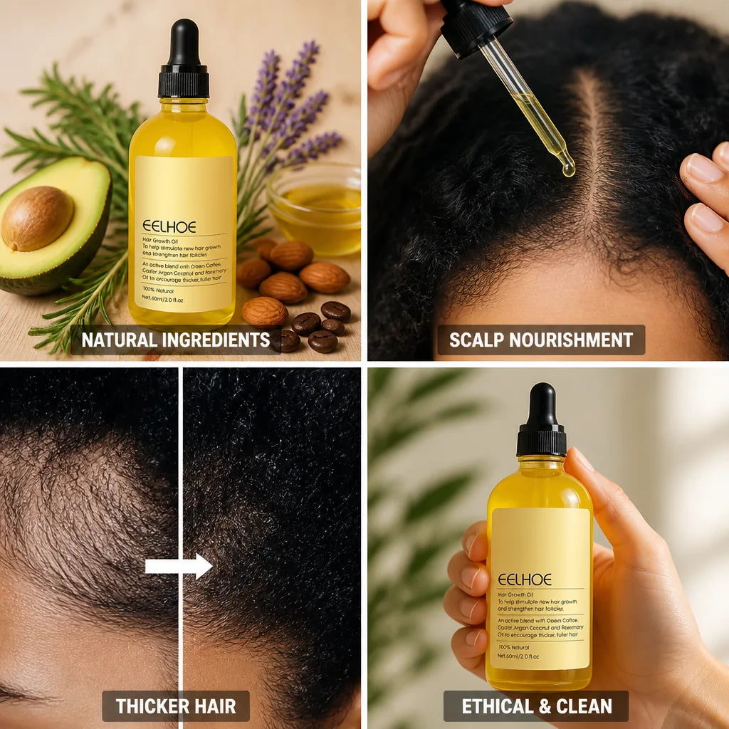 Hair Growth Oil Argan & Castor 11-Oil Blend