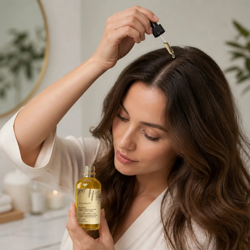 Hair Growth Oil For Thinning Hair Rosemary & Castor