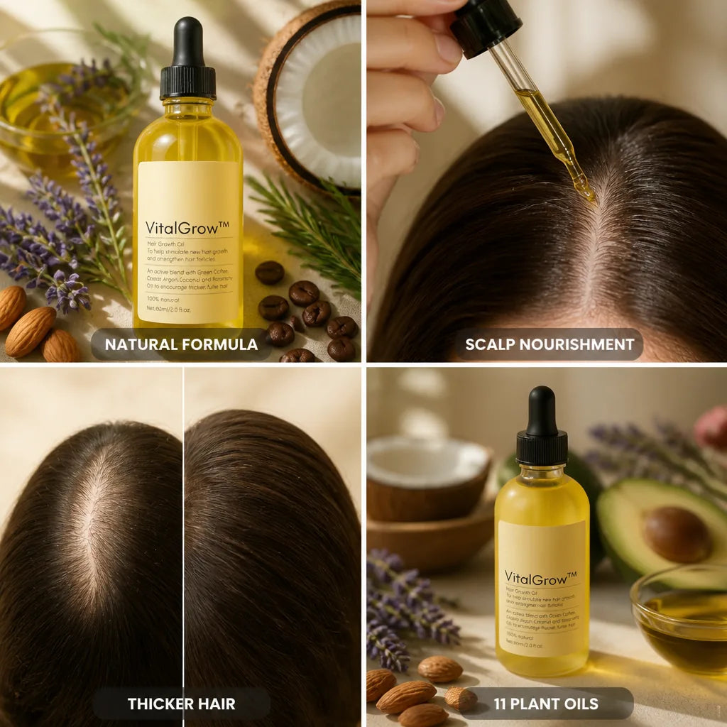 Hair Growth Oil Plant-Powered 11 Natural Oils