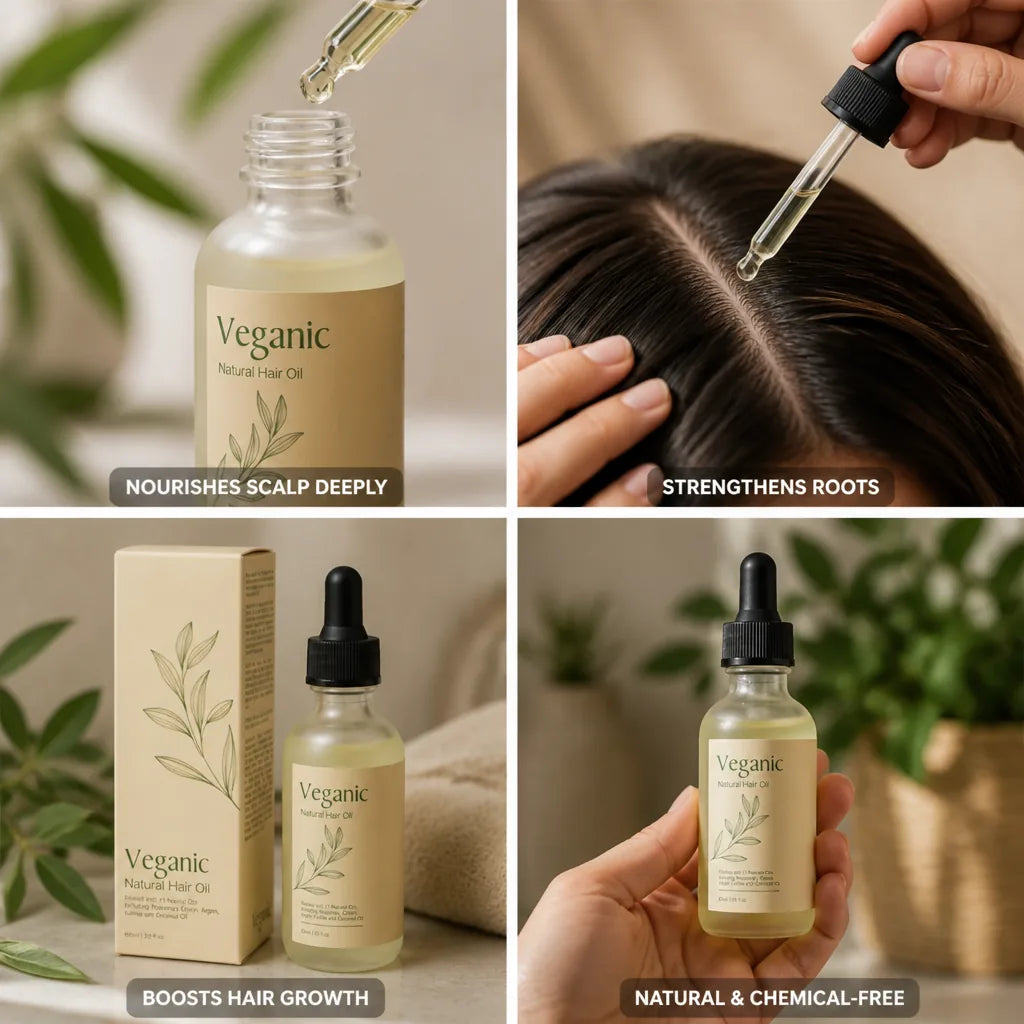 Hair Growth Serum Nourishing Scalp Strengthens Roots