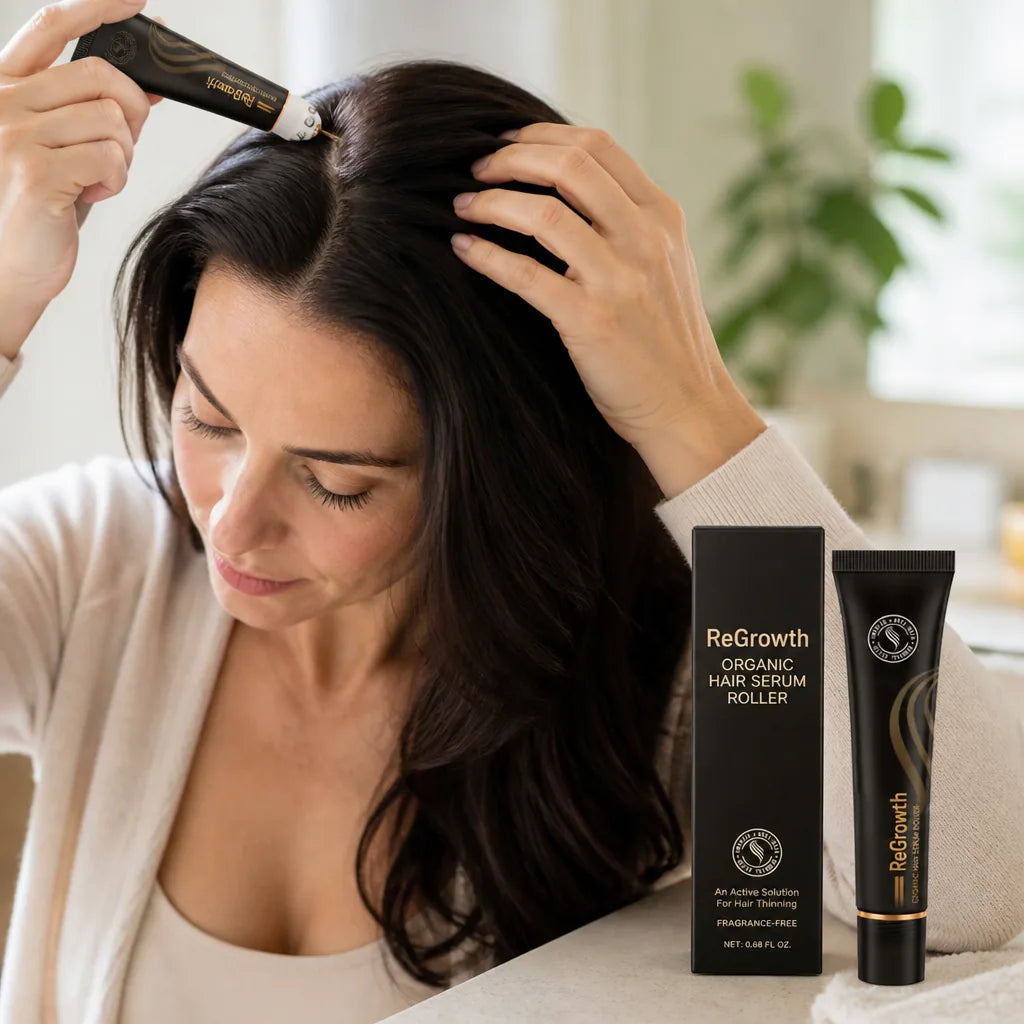 Hair Growth Serum Organic Roll-On Fragrance-Free