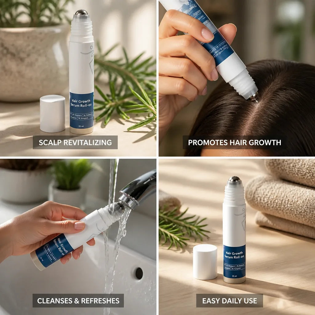 Hair Growth Serum Scalp Revitalizing Visible Results In Weeks