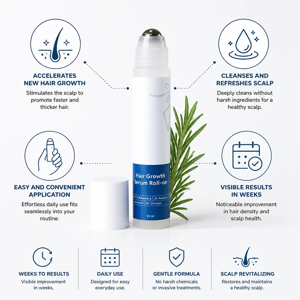 Hair Growth Serum Scalp Revitalizing Visible Results In Weeks