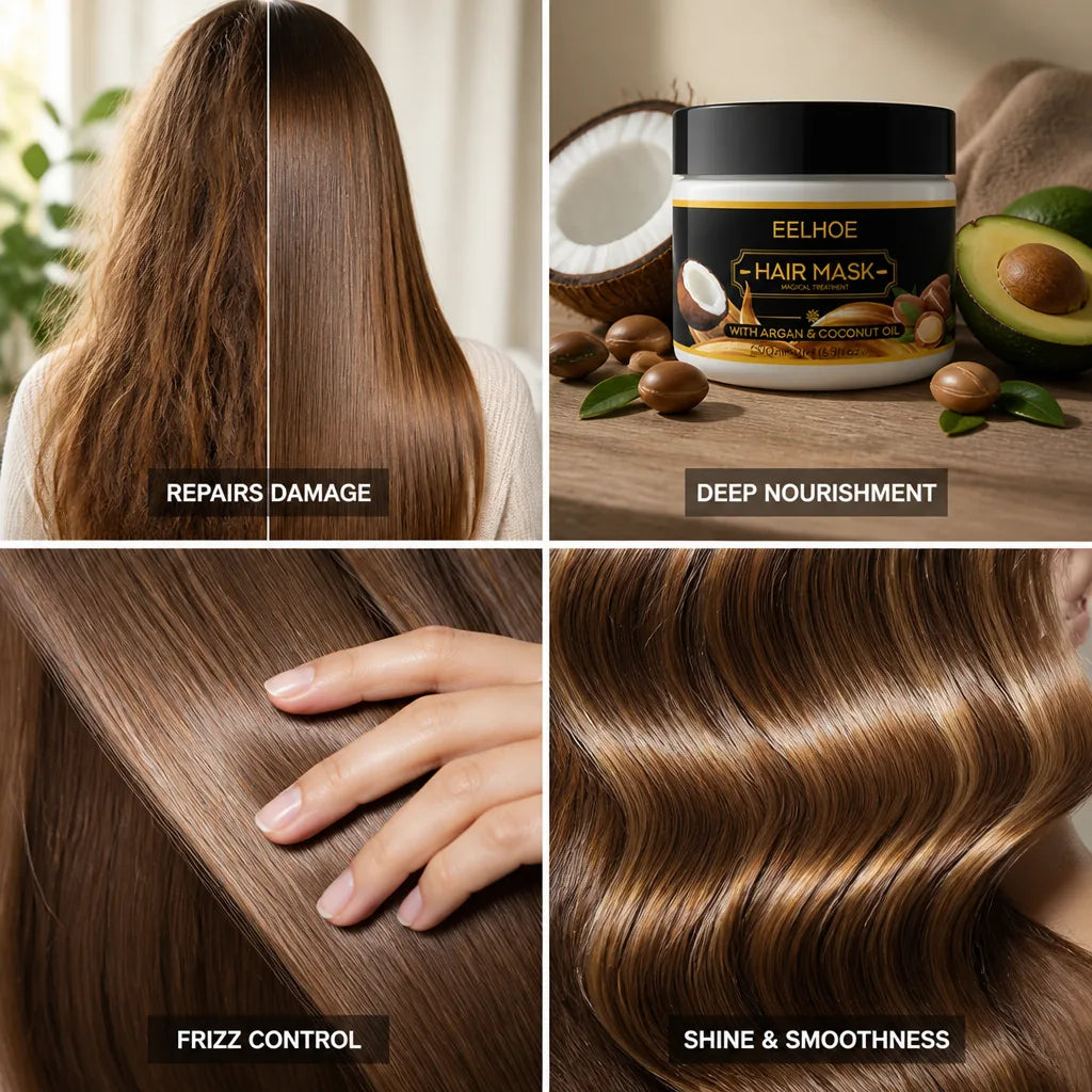 Hair Mask Intensive Keratin Repair Coconut & Avocado