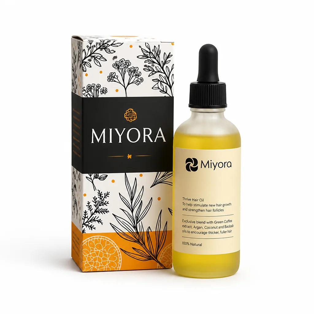 Hair Oil For Thinning Hair Strengthening Cold-Pressed Oils