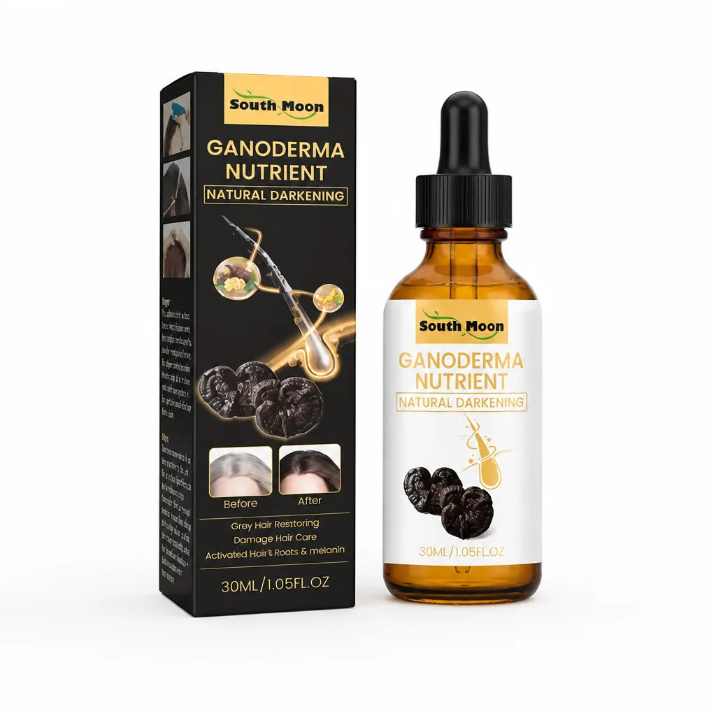 Hair Oil Plant-Based Restores Natural Color & Nourishes Scalp