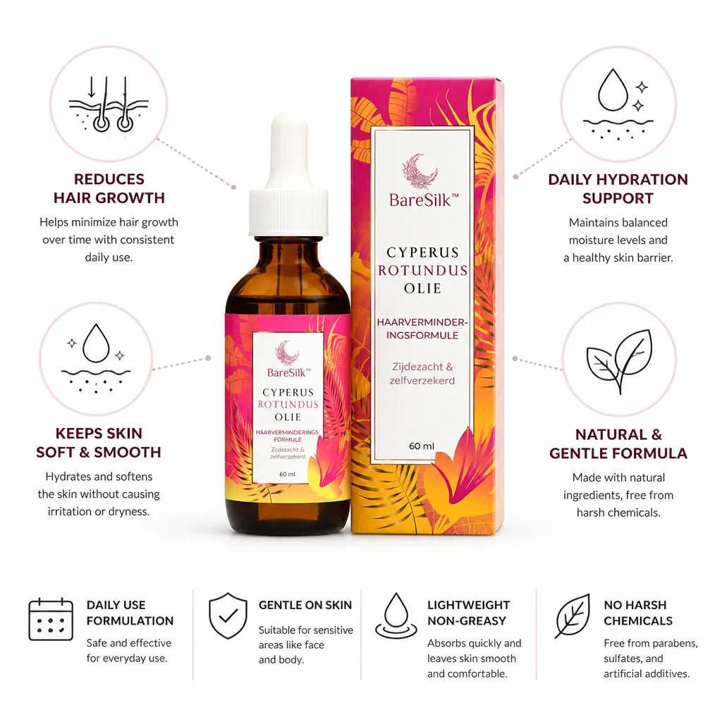 Hair Reduction Oil Face & Body Hydrating