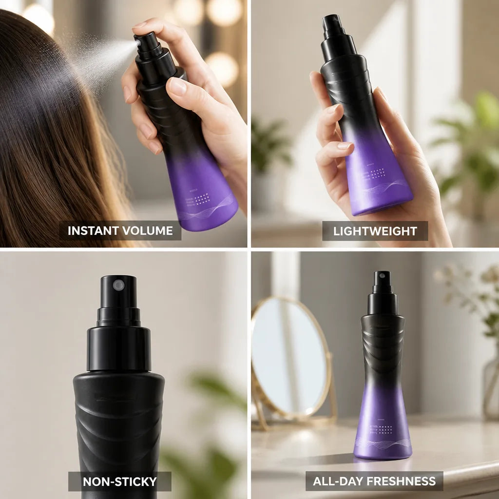 Hair Refresh Spray Instant Volume Non-Sticky Lightweight