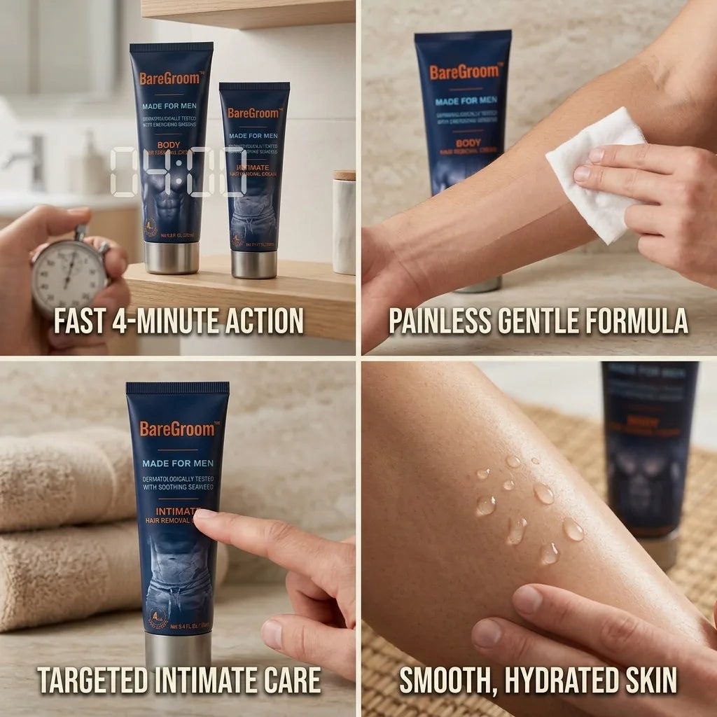 Hair Removal Cream Body & Intimate 4-Minute Painless