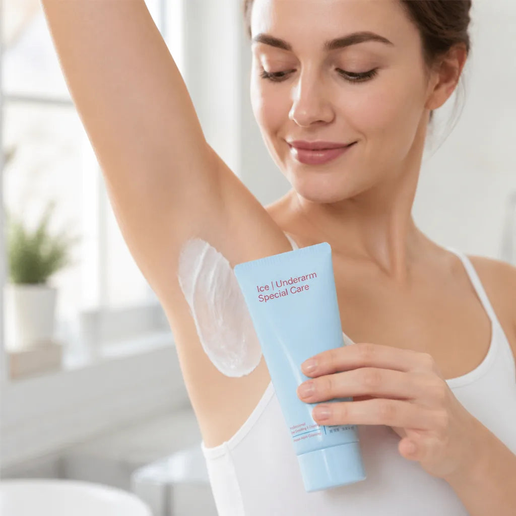 Hair Removal Cream Ice-Cooling Underarm Brightening Sensitive Skin