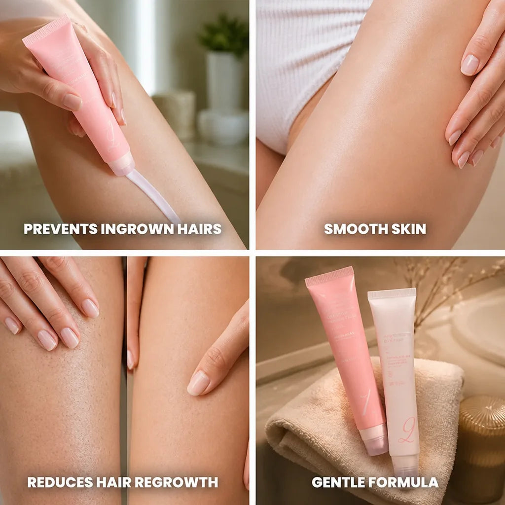 Hair Removal Cream Prevents Ingrown Hairs & Slows Regrowth