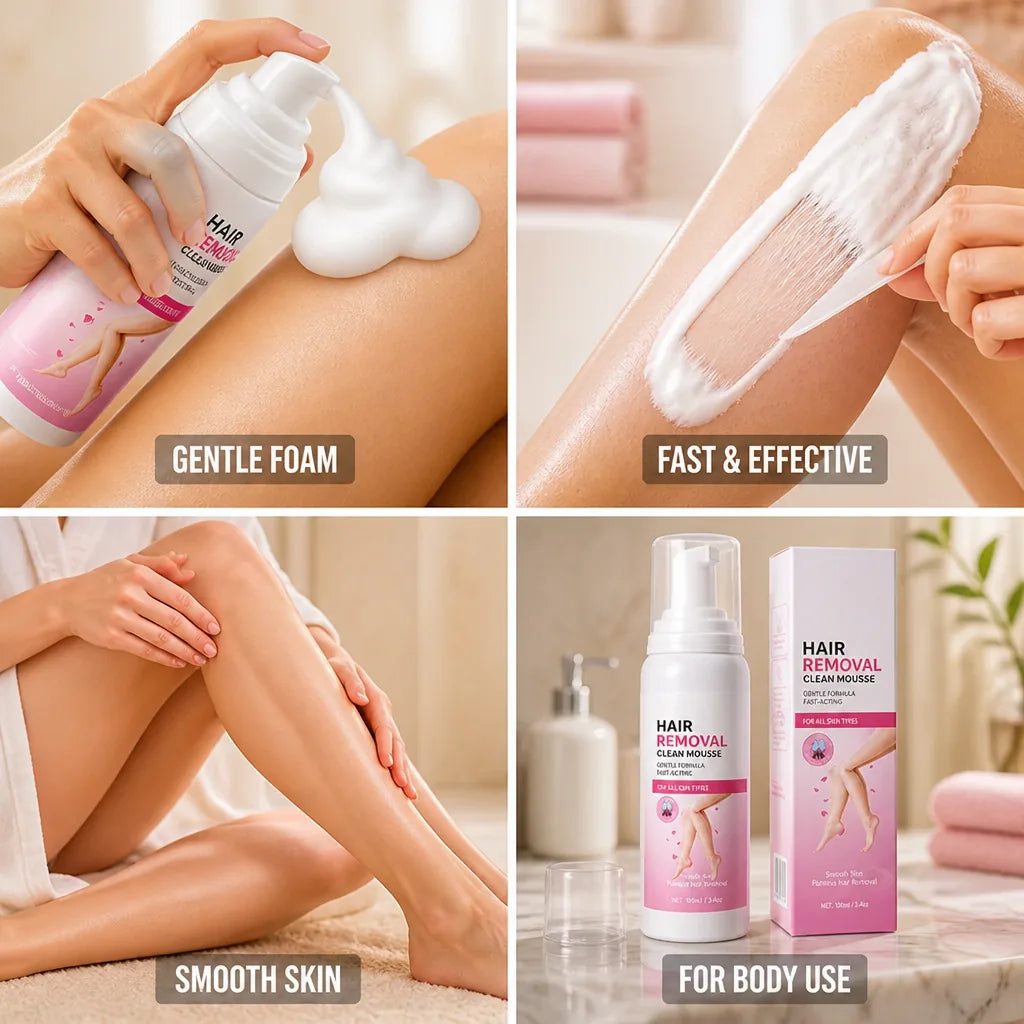 Hair Removal Mousse Silky Smooth Cloud Foam 100ml