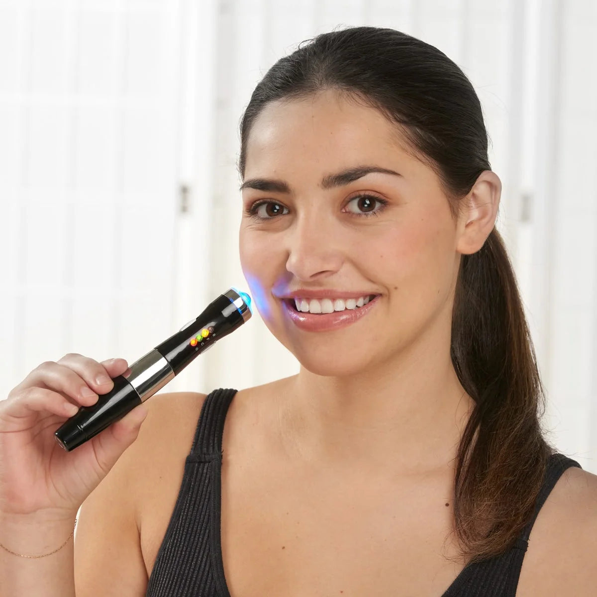 Hair Removal Pen Cordless Rollerball LED Indicators