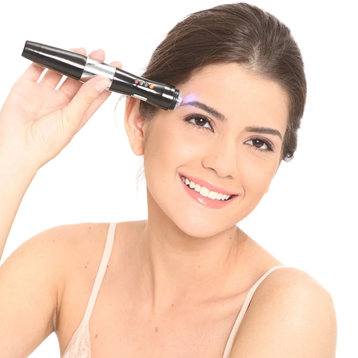 Hair Removal Pen Cordless Rollerball LED Indicators