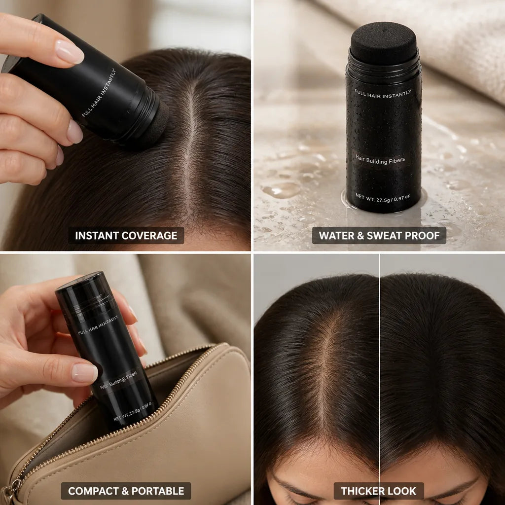 Hair Root Concealer Roll-On Sweat Water & Oil Proof