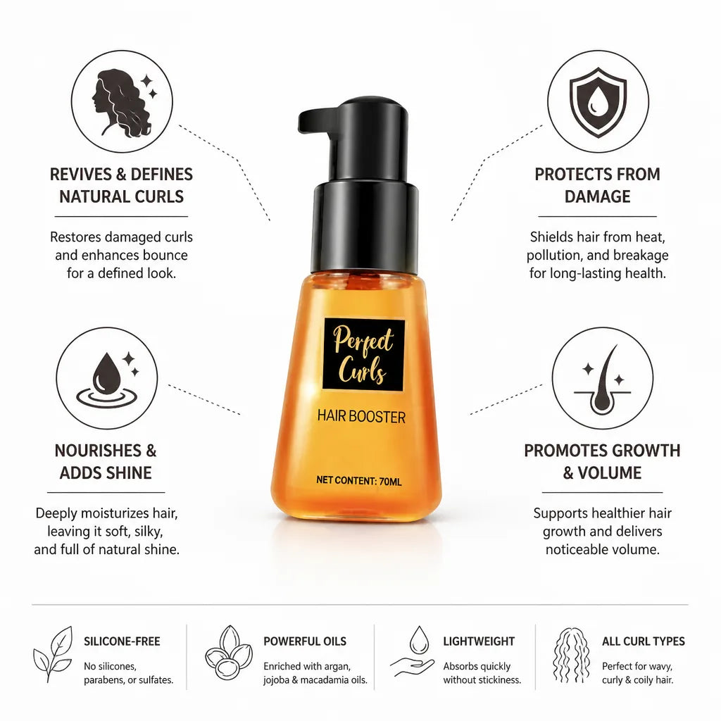 Hair Serum Curl-Enhancing Leave-In Silicone-Free