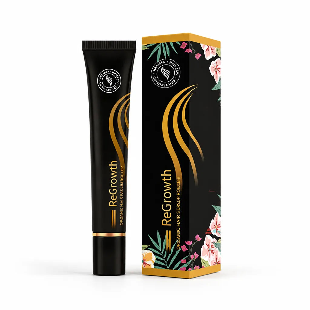 Hair Serum Roller Organic Plant-Based 20ml Non-Greasy