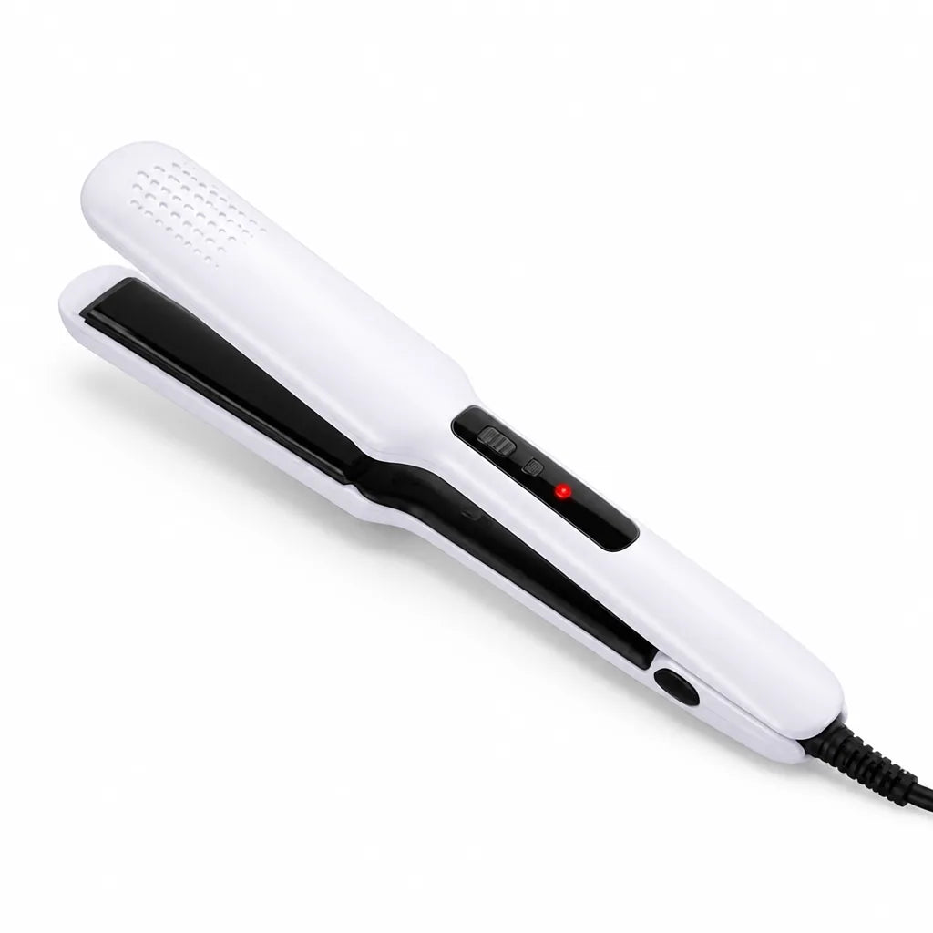 Hair Straightener & Curler Tourmaline Ceramic & Negative Ion
