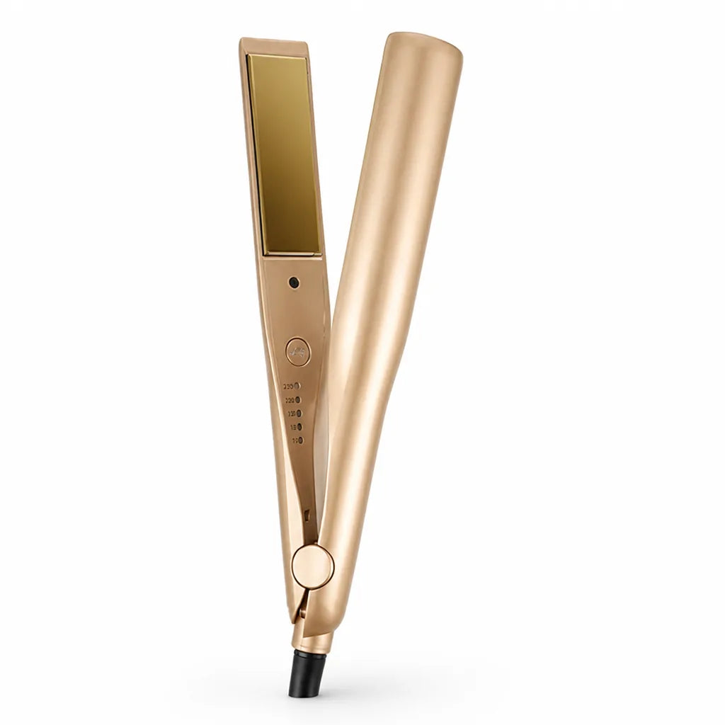 Hair Styler 2-in-1 Titanium Plates 5 Heat Settings