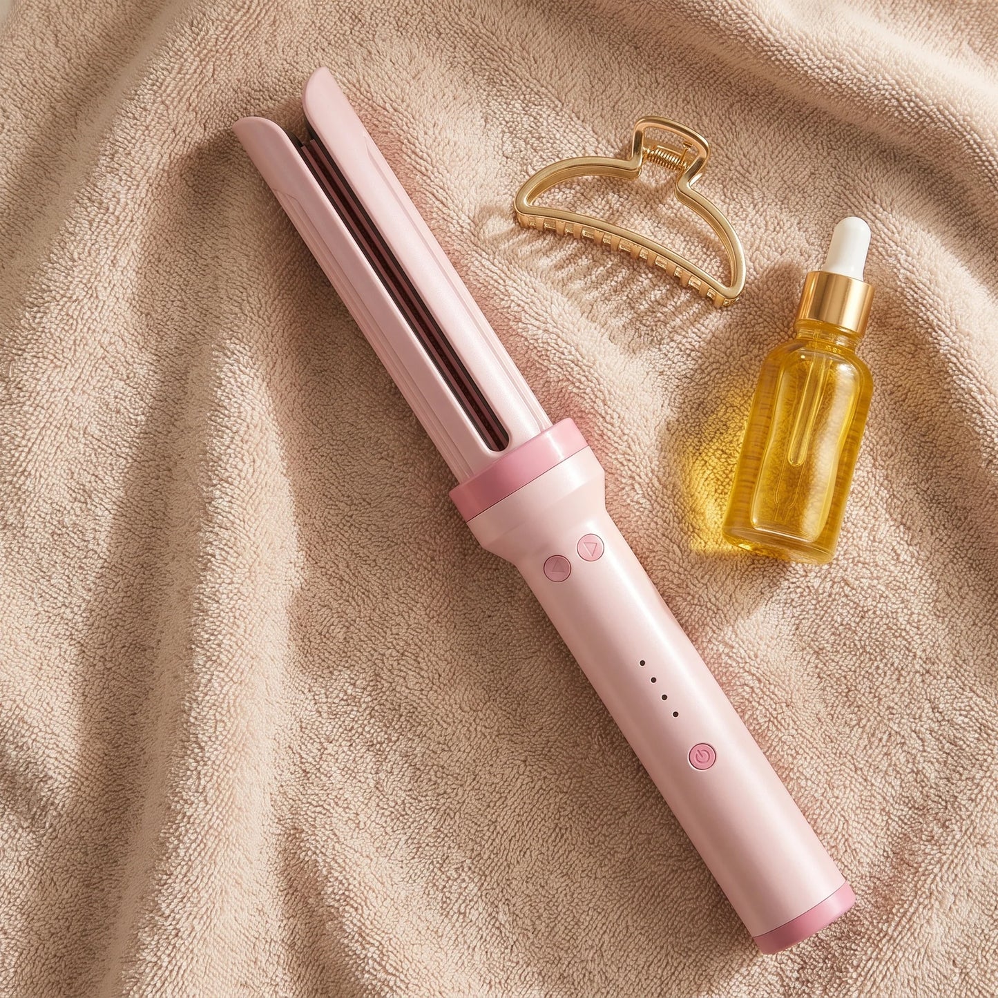 Hair Styler 3-in-1 Automatic Rotating Cool-Air Finish