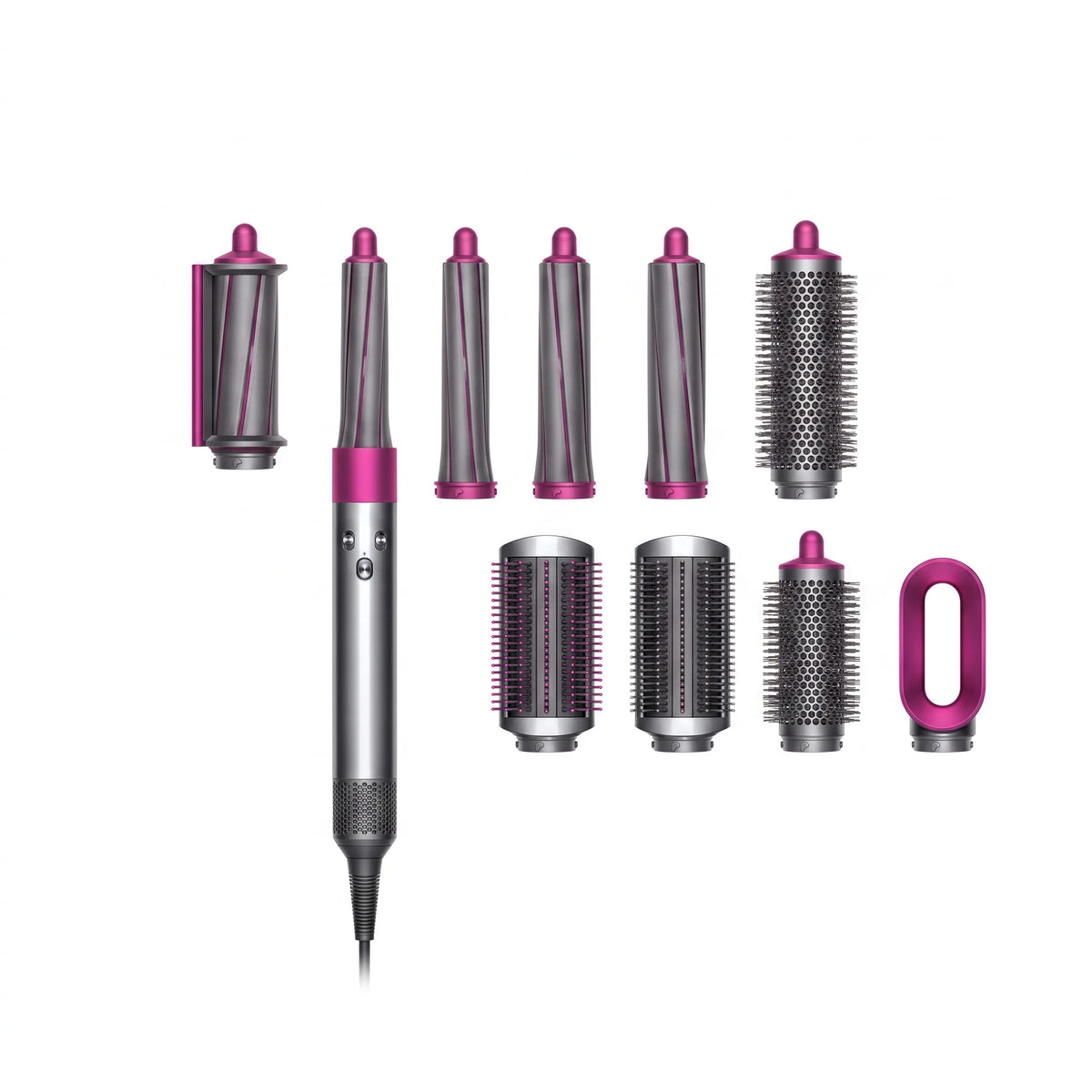 Hair Styler 5 Attachments Ionic Frizz Control