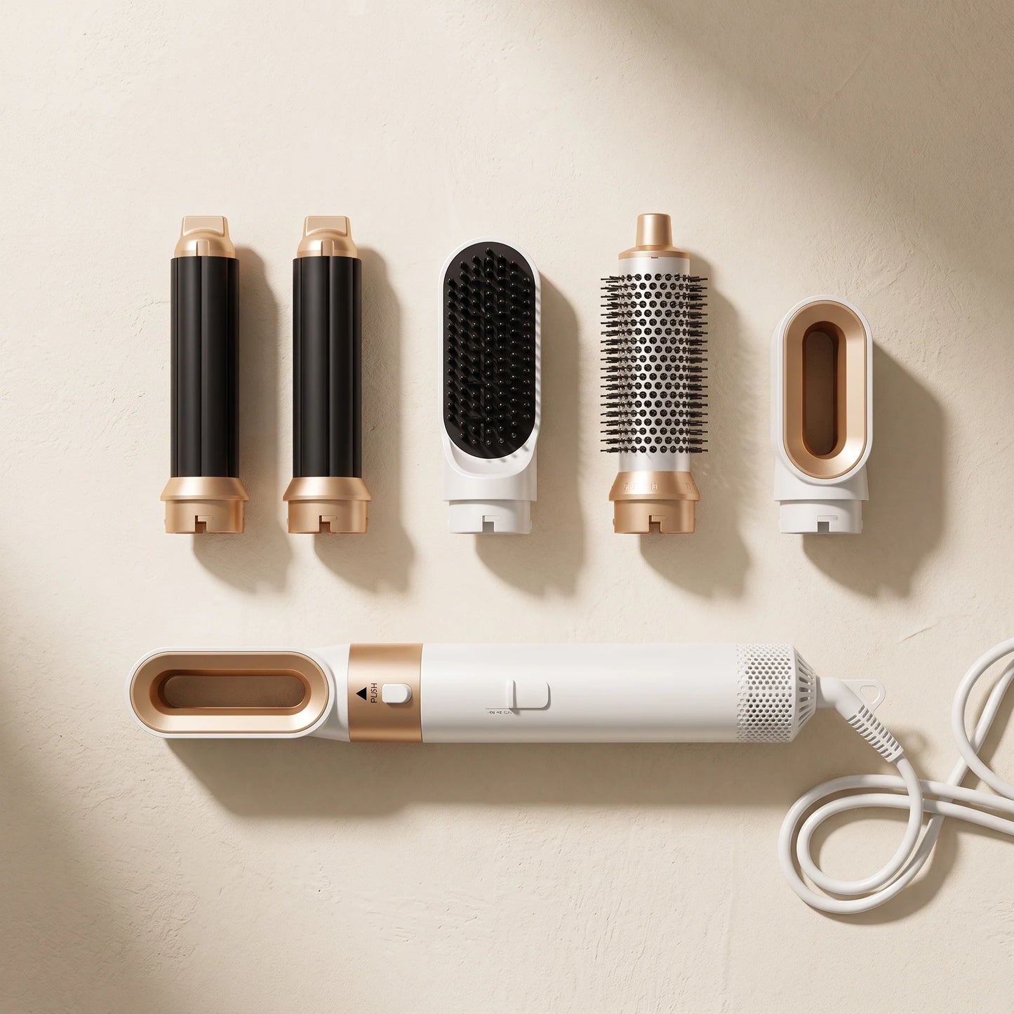 Hair Styler 5-in-1 Air Dryer & Curling Brush