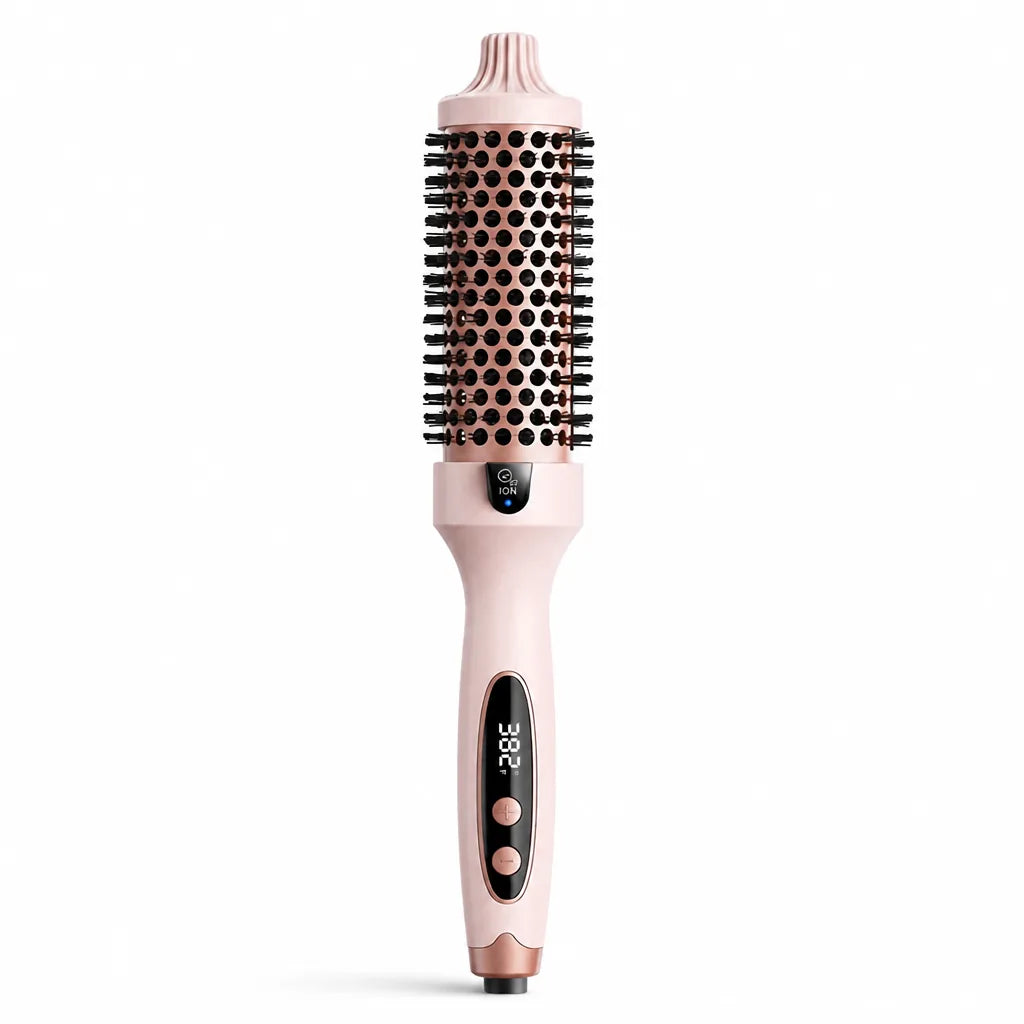 Hair Styling Brush Ceramic Tourmaline Anti-Frizz & Volumizing