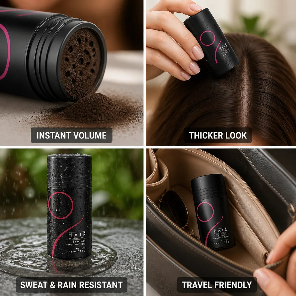 Hair Thickening Powder Keratin-Enriched Instant Volume