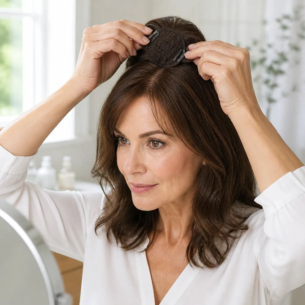 Hair Topper Clip Natural-Looking Secure Clips