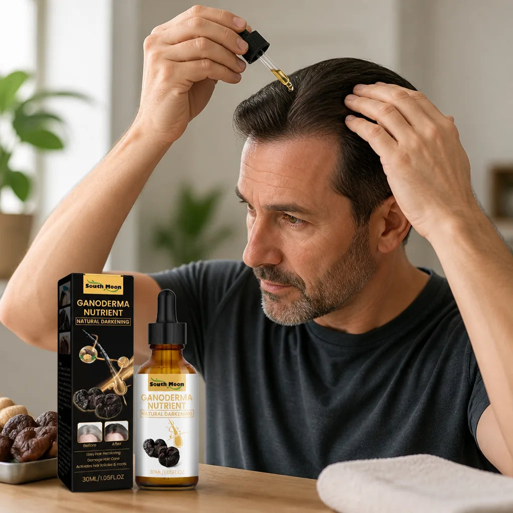 Hair Treatment Oil Restores Natural Color & Strengthens Roots