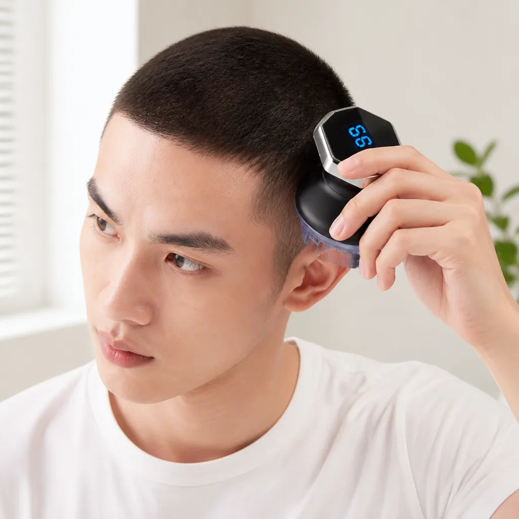 Hair Trimmer 360° Cutting Stainless Blades Type-C Charging