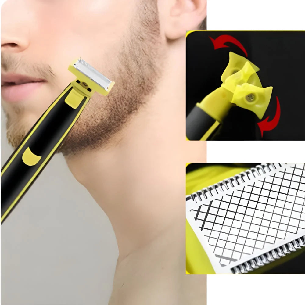 Hair Trimmer Cordless USB-C Rechargeable 4 Guide Combs