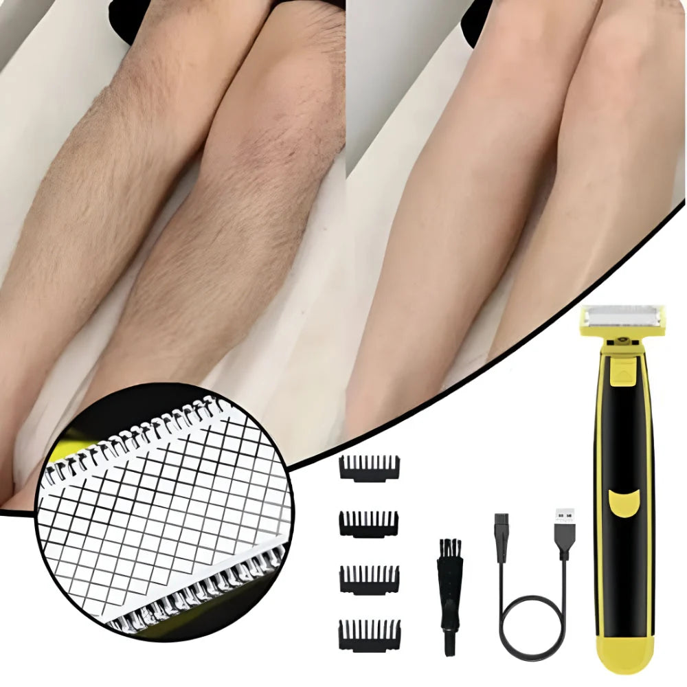 Hair Trimmer Cordless USB-C Rechargeable 4 Guide Combs
