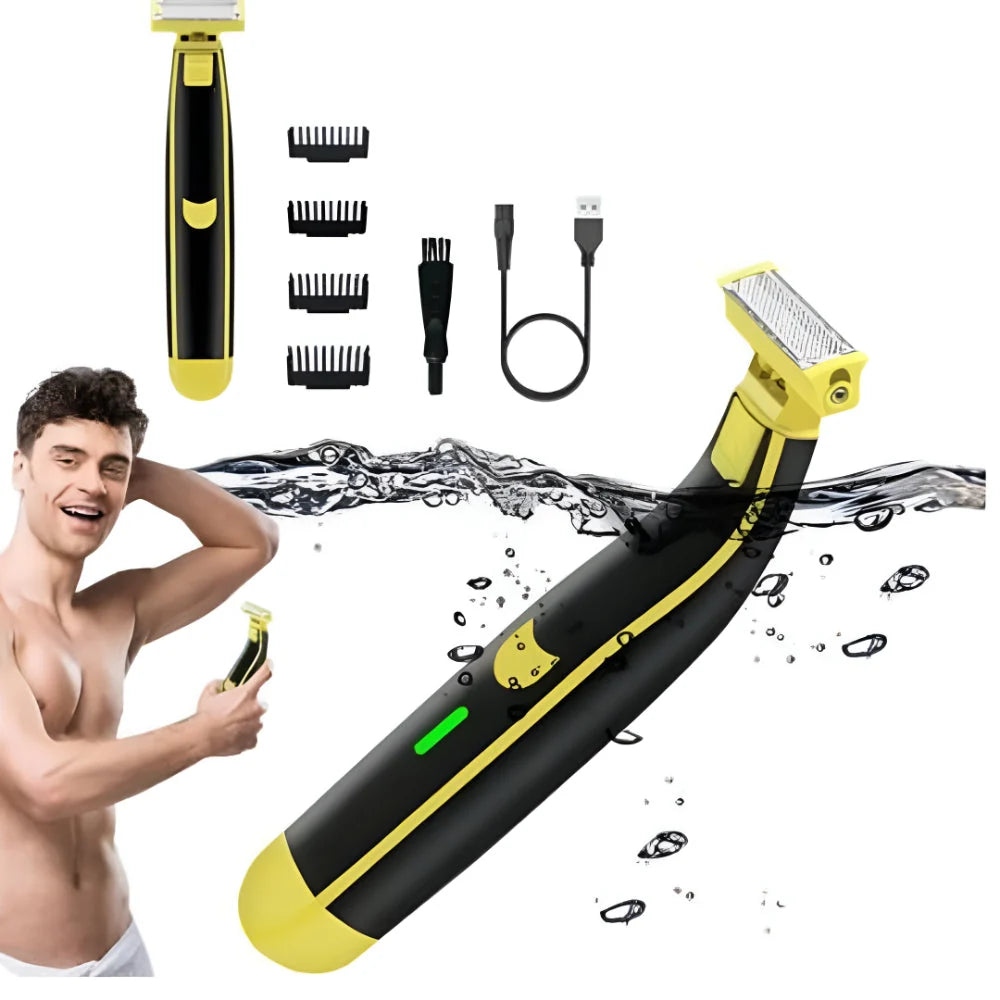 Hair Trimmer Cordless USB-C Rechargeable 4 Guide Combs