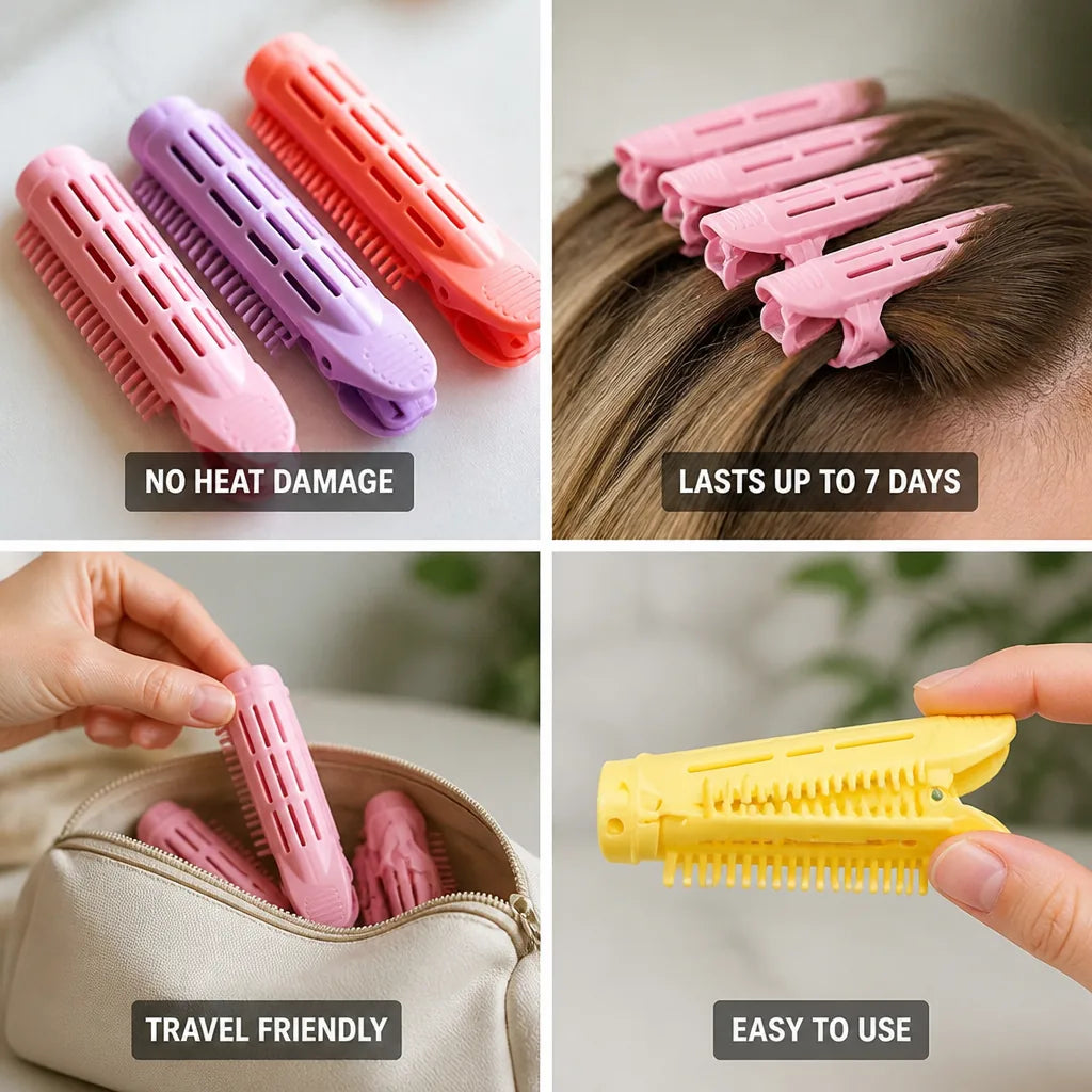 Hair Volumizer Clip-On No-Heat 7-Day Volume