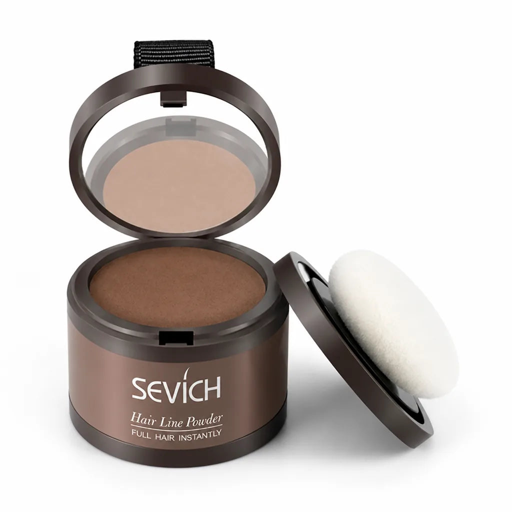 Hairline Concealer Powder Waterproof Sweatproof Compact Mirror & Puff