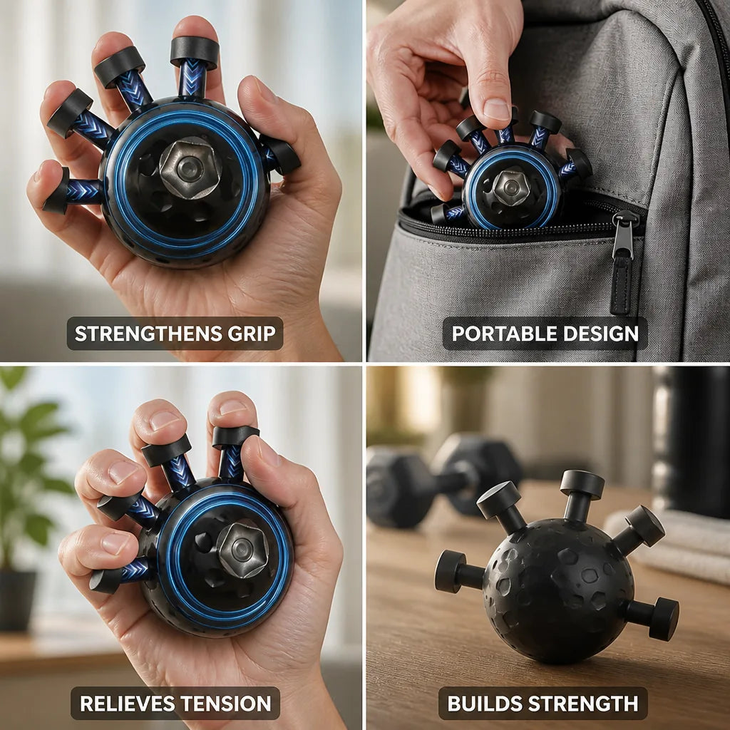 Hand Grip Trainer 45kg Resistance Comfortable Grip & Portable