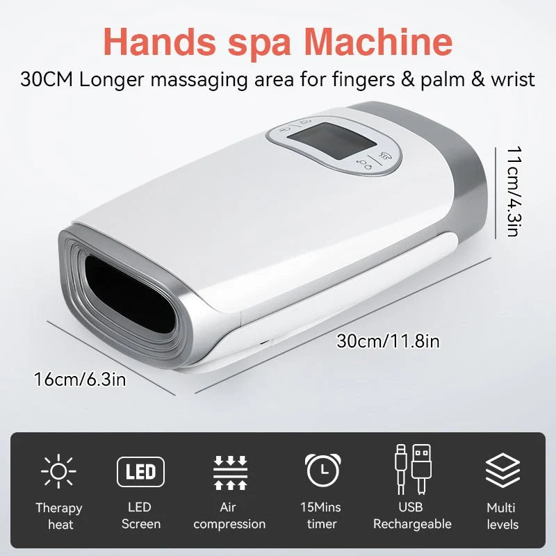 Hand Massager Air Compression Cordless USB Rechargeable