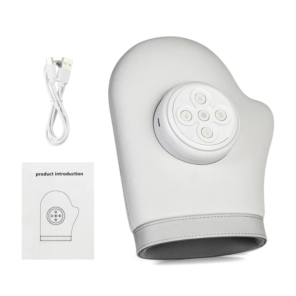 Hand Massager Cordless Rechargeable Air Compression & Heat