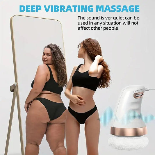 Handheld Body Massager 360° Rotating Vibration & Stepless Speed Control