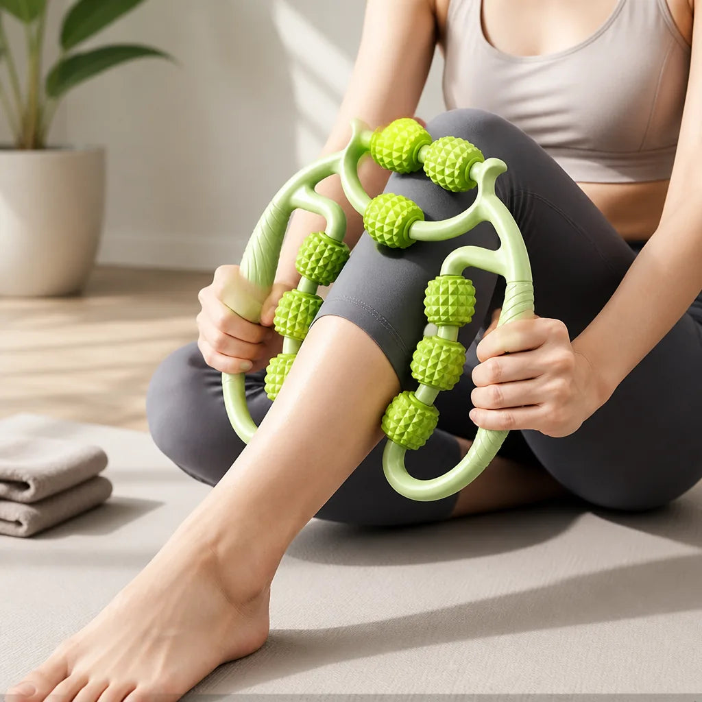 Handheld Body Massager Deep-Tissue Relief For Arms & Legs