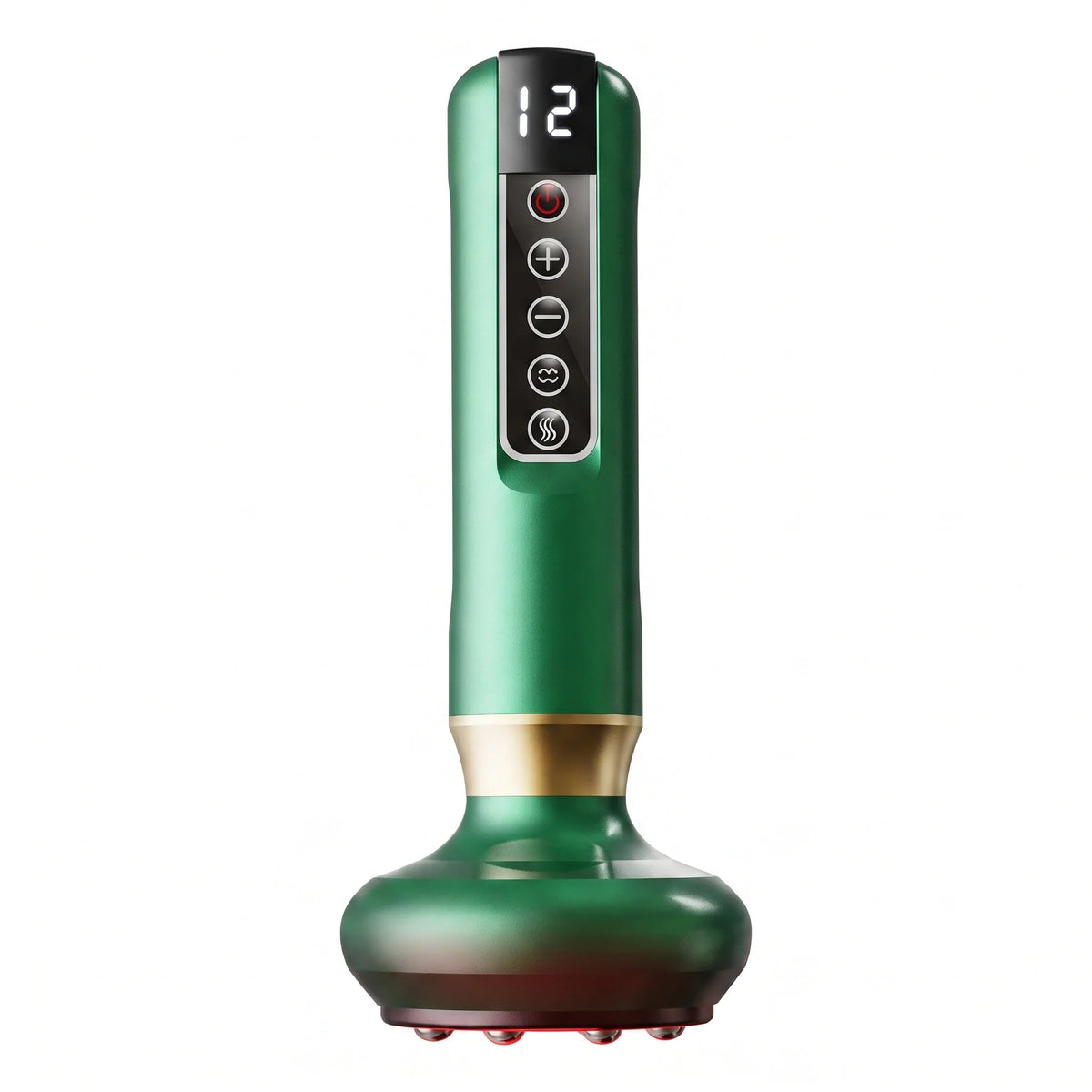Handheld Cupping Massager Cordless Heated Rim 12 Levels