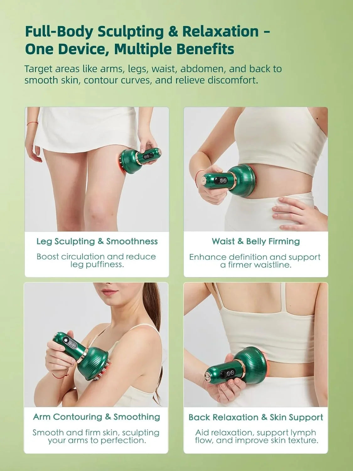Handheld Massager Cordless Multi-Point Full-Body