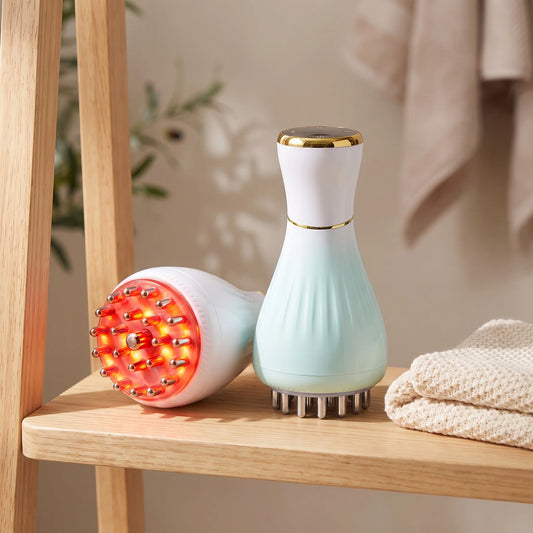 Handheld Massager Heat Red Light Vibration Cordless