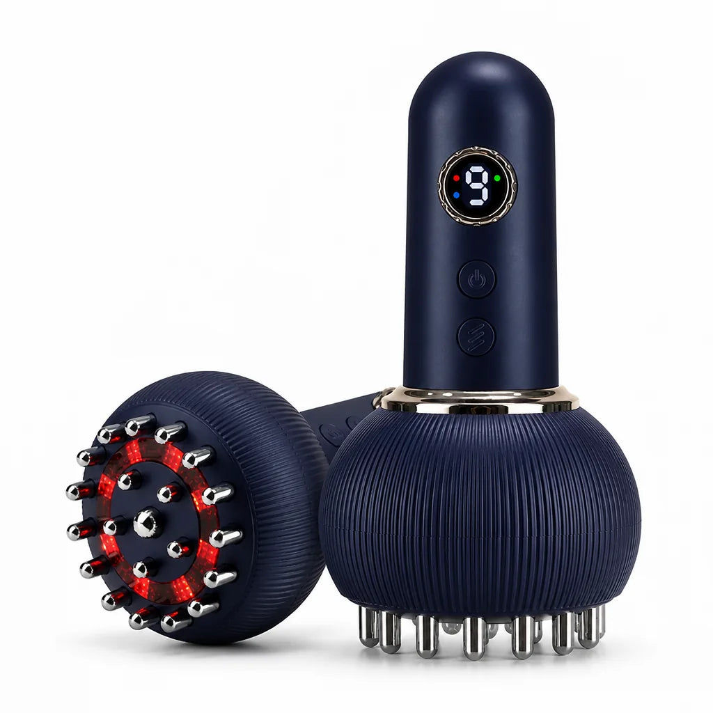 Handheld Massager Heat Vibration & Microcurrent