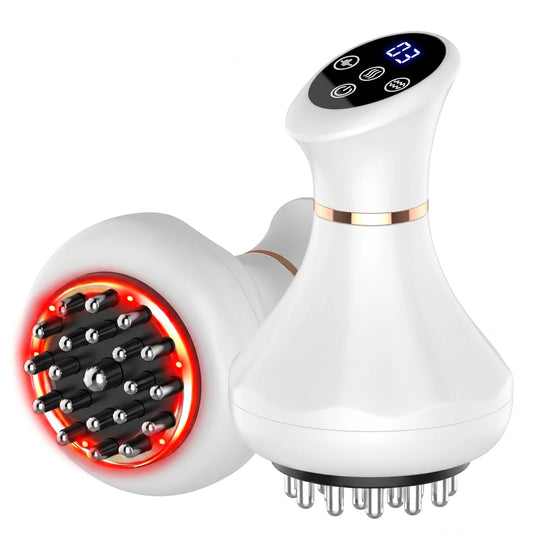 Handheld Massager Red Light & Vibration USB Rechargeable