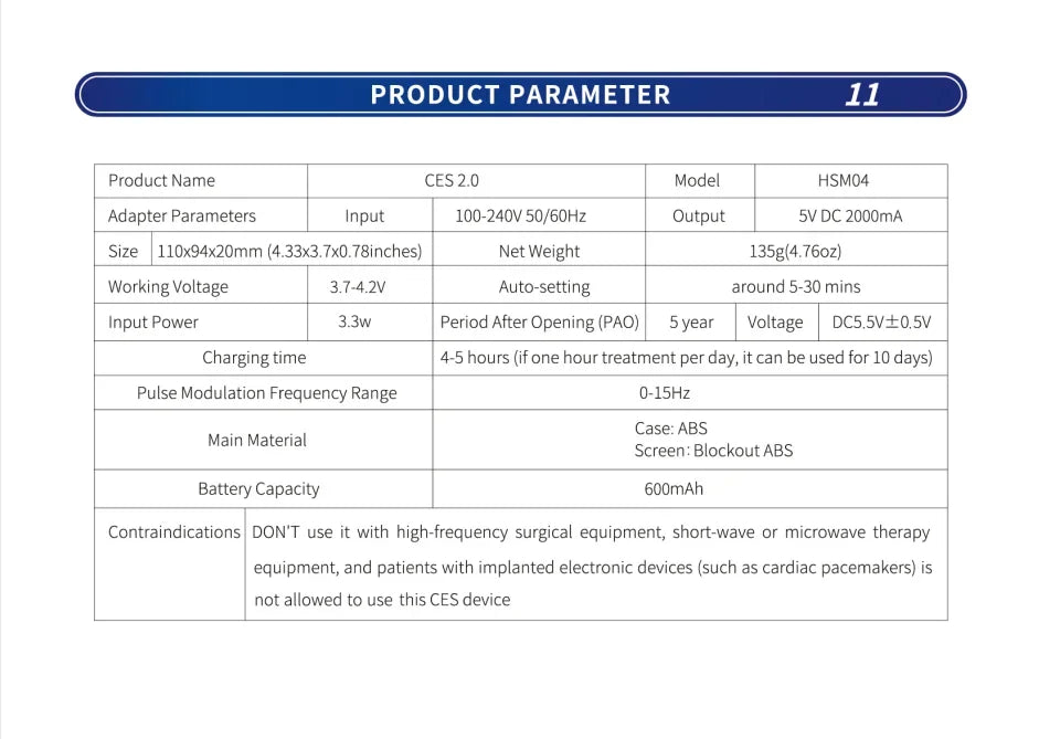 Handheld Microcurrent Device Rechargeable Travel-Friendly