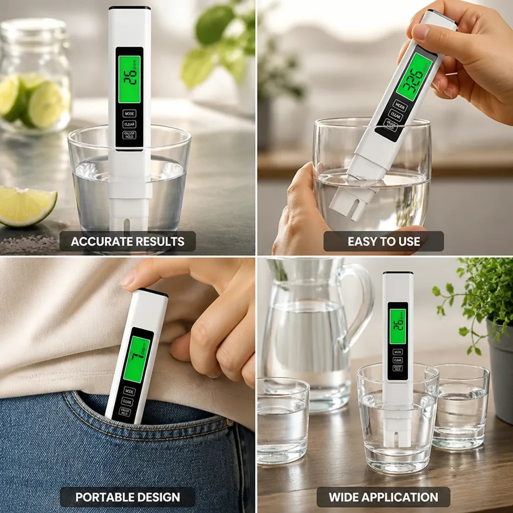 Handheld Water Tester Digital TDS & EC Portable