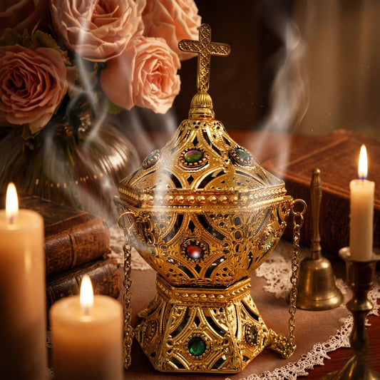 Hanging Incense Burner Clean Burning Ash Catcher