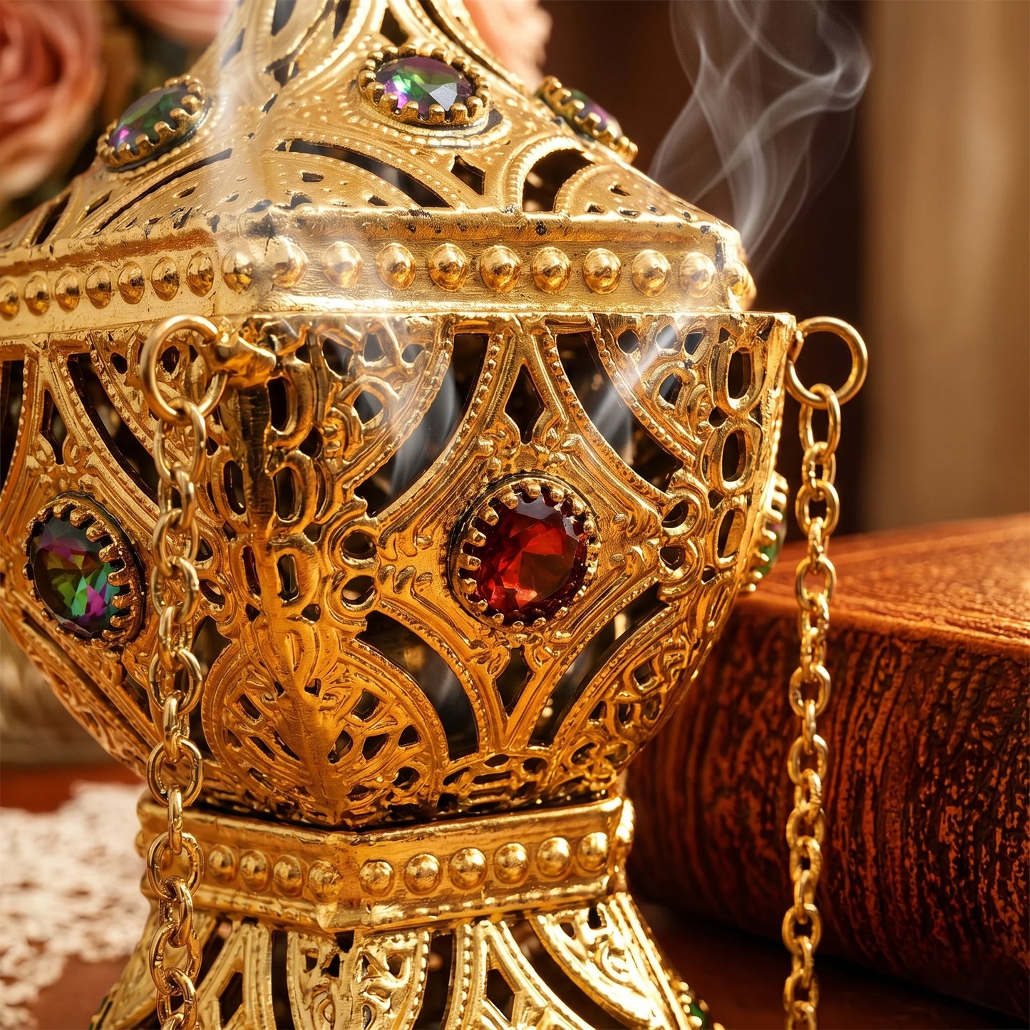 Hanging Incense Burner Clean Burning Ash Catcher